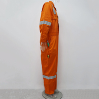 Combinaison en stock 100% coton FR Vêtements de travail ignifuges Combinaison de travail réfléchissante Vêtement de travail haute visibilité Combinaison de sécurité uniforme