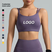 2025 soutien-gorge de sport pour femmes respirant haute élastique Fitness soutien-gorge antichoc Compression fixe tasse Yoga soutien-gorge pour Gym course nouveau Design