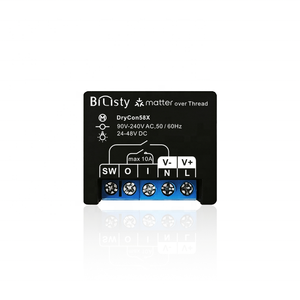 Bilihondim Boîtier numérique intelligent pour interrupteur à contact sec et variateur intelligent, compatible Matter Thread, 1 canal, 200W, sans fil, portée 30m, Google <span class=keywords><strong>Assistant</strong></span> - Product Image 1