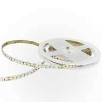Lampu Strip LED 24V 2835 Dim-to-Warm CRI>93 IP20 Fleksibel untuk Pencahayaan Ambient Museum, Galeri Seni, Etalase, SPA, Klub Pribadi