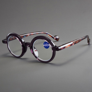 Blue Light Blocking Presbyopia Hyperopia High-Definition Small Round <strong>Reading</strong> <strong>Glasses</strong> Women Men Computer Eyeglasses <strong>Fashion</strong> 2025 - Product Image 2