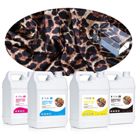 Tinta Sublimasi 5L Kepadatan Tinggi CMYK untuk Epson I3200 I1600 XP600 DX5 DX7 4720 Pemasok Printhead