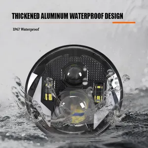 2024 NEW HOT Selling 7 Inch LED Headlight Off Road Round LED Work Light IP67 Waterproof High Quality