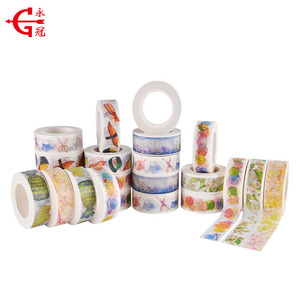 Bộ nhãn dán <span class=keywords><strong>washi</strong></span> tùy chỉnh, băng giấy in số lượng lớn, nhà cung cấp, nhà sản xuất băng <span class=keywords><strong>washi</strong></span> Nhật Bản tùy chỉnh - Product Image 1