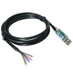 RS422 zu USB zu RS422 Kabel USB-RS422-WE-1800-BT kompatiblen Kabeln FTDI FT232RQ Chip 6ft