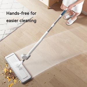 Vadrouille en microfibre humide et sèche sans lavage à la main chiffon de nettoyage réutilisable <span class=keywords><strong>anti</strong></span>-acariens vadrouille antibactérienne pour le nettoyage des sols à la maison - Product Image 3