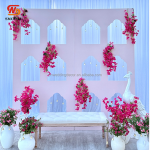 Decoración Única y Duradera para Bodas, Panel Acrílico de PVC, Arcos Marroquíes y <span class=keywords><strong>Rajasthani</strong></span>, Fondo para Fotografía - Product Image 2