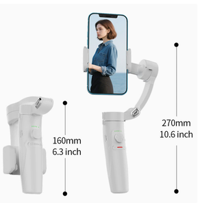 Stabilizzatore Gimbal Portatile M2 a 3 Assi per Smartphone con Stabilizzazione dell'Immagine, Tracciamento Intelligente del Viso e Stabilizzatore per Streaming Live - Product Image 1