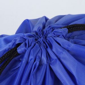 Custom Nylon Draw String <b>Backpack</b> Recycled Waterproof 210D Polyester Drawstring Bag With Logo - Product Image 5