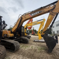 Excavatrice Sany215c Sany haute puissance, économe en carburant, haute productivité, conviviale pour les travaux de terrassement, les projets routiers et municipaux