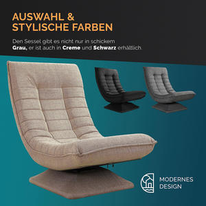 Relax lettino ergonomico imbottito soggiorno Relax sedia a sdraio - Product Image 6