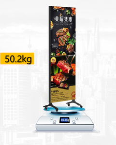 Pantalla LED Publicitaria de Una Cara G-T5 P1.56, Soporte de Piso para Interiores, Señalización Digital para Centros Comerciales - Product Image 1