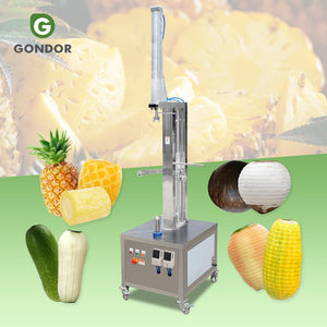 Proveedor de Máquinas Peladoras y Cortadoras de Piña, Naranja y Calabaza de Acero Inoxidable de Uso Comercial e Industrial - Product Image 1