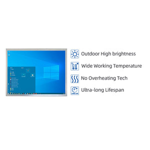 จอแสดงผลความสว่างสูงขนาด 17 นิ้ว ความละเอียด 1920x1080 LVDS 1000nits IPS TFT LCD สำหรับป้ายโฆษณาในห้างสรรพสินค้า - Product Image 2