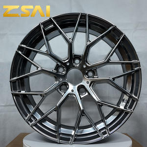 Rines de Aleación de 17 18 19 20 Pulgadas en Negro Brillante, Fabricados por Flujo, 5X112 5X120, Cóncavos, para Automóviles de Pasajeros BMW 826M E46 E60 E90 M3 M5 - Product Image 4