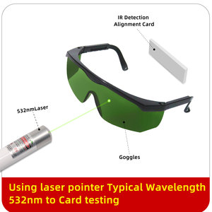 Lunettes de protection laser CO2 CE EN207 pour découpe et soudage de fibres, protection oculaire, épilation <span class=keywords><strong>IPL</strong></span>, 200nm-2000nm - Product Image 5