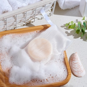 A211 PE Net detergente viso schiuma sapone risparmiatore lavorazione personalizzata e stampaggio per la pulizia del viso - Product Image 5