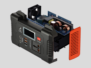 Portable 200W Solar <b>Power</b> Station <b>Generator</b> with MPPT Controller and Lithium Ion <b>Battery</b> for Outdoor Emergency <b>Power</b> Supply - Product Image 3