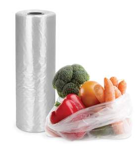 Supermarket Shopping Food <b>Packaging</b> <b>Bags</b> on Roll Clear Plastic Rolling <b>Bag</b> - Product Image 6