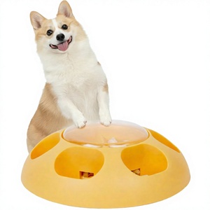 Jouet Puzzle Écologique pour Chien, Distributeur Interactif de Friandises à Pression, Bol d'Entraînement à Alimentation Lente pour Animaux de Compagnie - Product Image 4