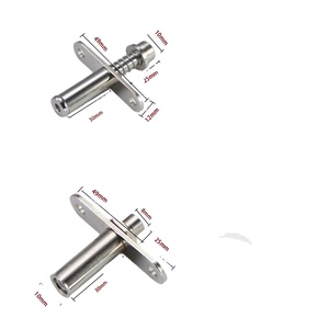 Grating floor axis universal rotating shaft revolving door panel partition movable hardware components - Product Image 3