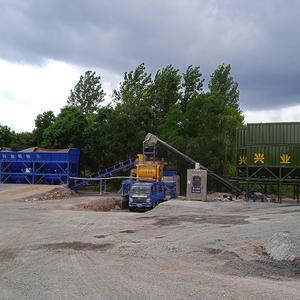 Planta de Concreto de 75m3/h, Estación de Mezcla de Asfalto Premezclado, Bomba, Motor, PLC, Planta Dosificadora de Concreto, Fabricación de Plantas de Mezcla de Concreto - Product Image 2