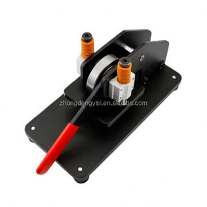 Petite presse manuelle à découper le cuir avec composants à engrenages - Product Image 4