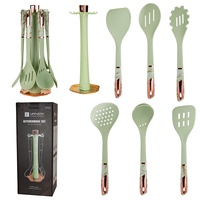 Set 7 Buah Peralatan Dapur Anti Lengket Anti Selip Pegangan PP Tahan Suhu Tinggi Anti Panas