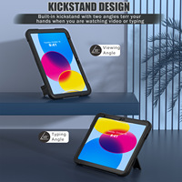 Étui de protection robuste antichoc pour tablette iPad A16 11 2025 10e génération 10.9 2022
