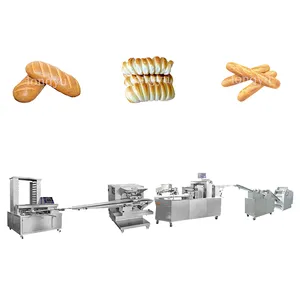 Pain de pain faisant la chaîne de production française automatique de machine pour l'usine