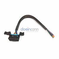 Connecteur femelle OBD2 16 broches vers câble OBD ouvert