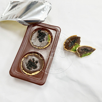 Coupe de chocolat Bigtu TikTok Dubai populaire avec confiture de cône croustillant à la pistache à la crème-forme solide incluse