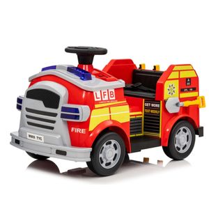 Nouveauté : Jouets pour enfants, <span class=keywords><strong>camion</strong></span> de pompiers électrique, voiture électrique 12V, <span class=keywords><strong>camion</strong></span> de pompiers électrique pour enfants à conduire - Product Image 6