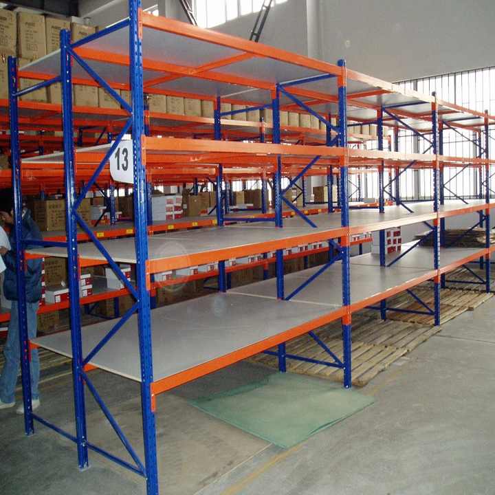 Medium Duty Rack with Powder Coated Finishing Warehouse Storage Fabric ...