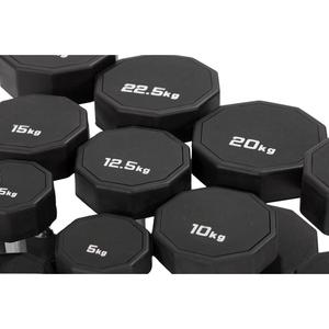 Phổ biến nhất thương mại phòng tập thể dục thiết bị tập thể dục sức mạnh đào tạo quả tạ Poly Urethane cho cơ thể xây dựng - Product Image 6