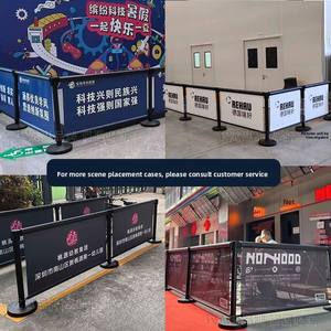 Barriera personalizzabile per campi sportivi al coperto 1.0m campo da Pickleball recinzione telescopica linea di palo pubblicità barriera al traffico sportivo - Product Image 5