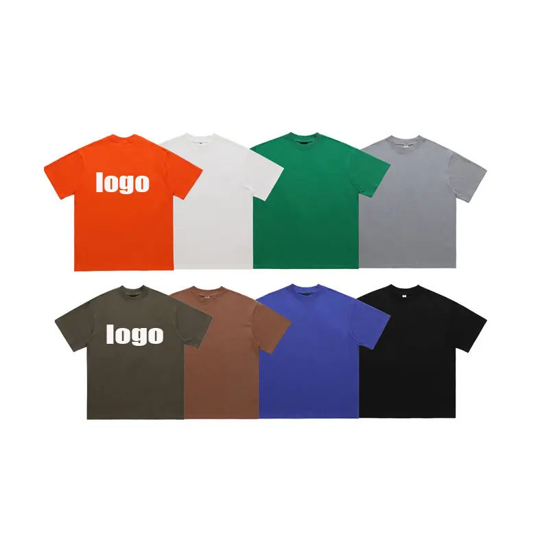 Nieuwe Design Groothandel Mode Mannen T-Shirt Hoge Kwaliteit Heren T-Shirts Voor 100% Katoen Custom Unisex Oversize T-Shirt