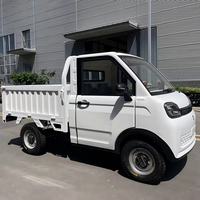 EEC COC LHD L6e 45 km/h Véhicule électrique pick-up à énergie nouvelle à quatre roues 3500W Automatique Hydraulique LiFePO4