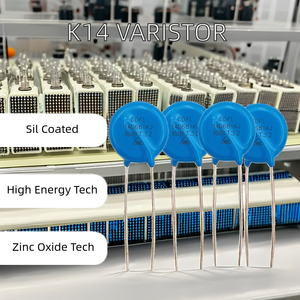 High Reliability Huizhou Chuangde CDFL <strong>MOV</strong> Varistor Series 10D561K 14D471K <strong>07D471K</strong> 14D431K 10D431K 18-1800V Epoxy Coated Surge - Product Image 6