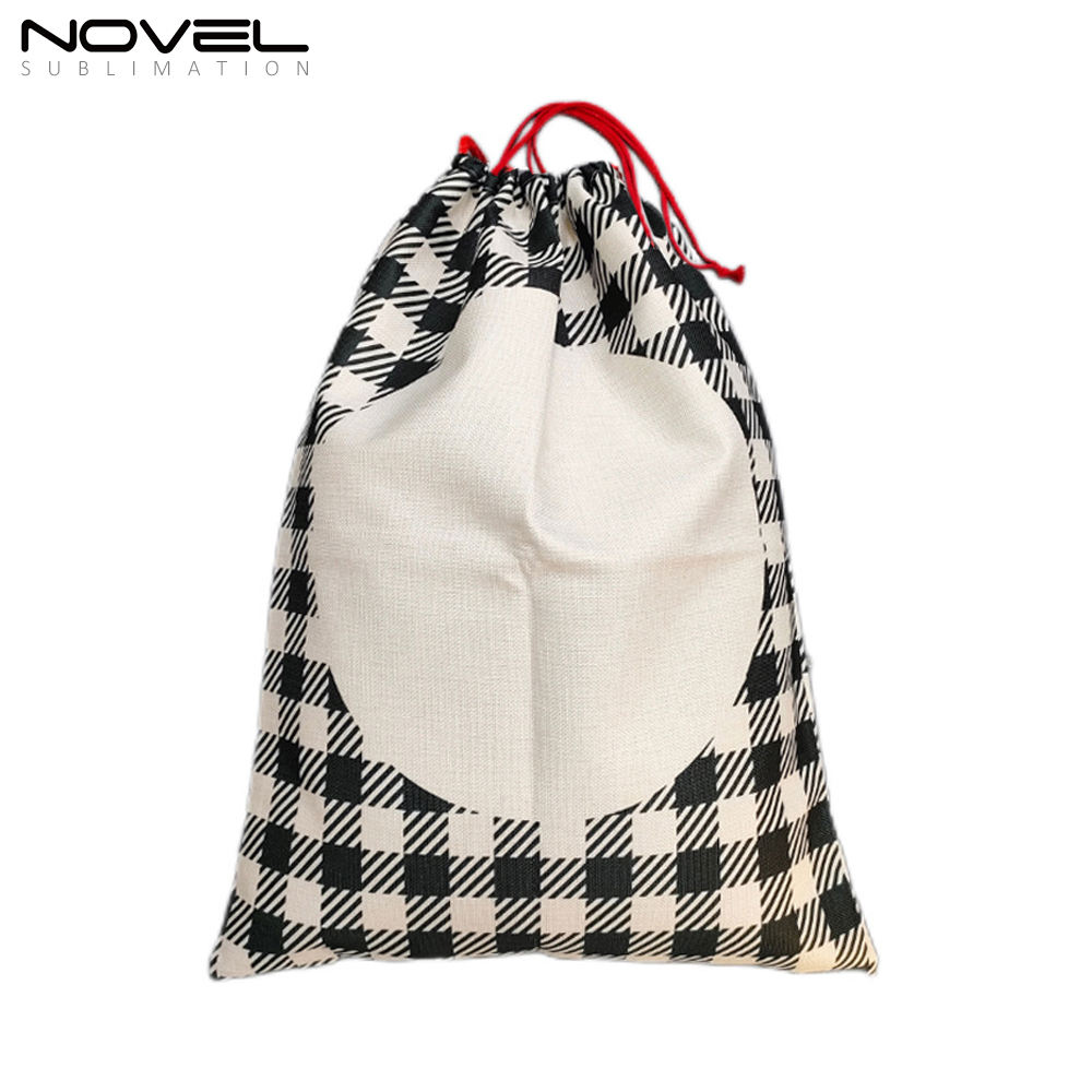 one side printable black plaid