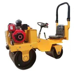 Various Models Small Walk-behind Compactor Road Roller Construction Work Vibratory Asphalt Rollers Price