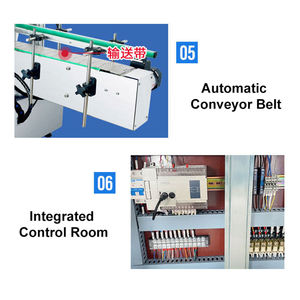 Machine de remplissage et de bouchage automatique avec convoyeur pour eau, huile, jus, boissons, shampoing, détergent, lotion, cosmétiques - Product Image 5