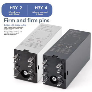 H3Y-2/4 Power-on Delay <strong>Relay</strong> with Dip Control Time Switch 12V 24V 220V for Power Control Applications - Product Image 4