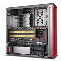 Workstation Grafis P8 Tower Threadripper Pro 7945WX 4.7GHz/32G/512G/1400W untuk Rendering/Pengeditan/Pengembangan Game/Artificial Intelligence