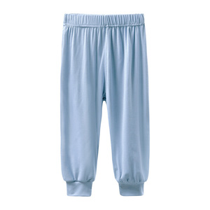 Pantalons Harem fins d'été coréens en modal anti-moustiques, longueur totale, confortables pour enfants, pantalons amples pour garçons et filles - Product Image 1