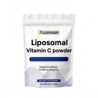 Poudre de Vitamine C Liposomale Ausreson en Gros – Acide Ascorbique 99% 1500mg – Poudre de Vitamine C Liposomale