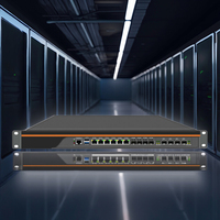 Matériel de pare-feu VPN Firewall Appliance 6 X LAN 4 X 2.5GbE LAN 4 X SFP + X553 Core C3758 C3808 C3958 1U Firewall Server OPNsense
