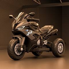 รถมอเตอร์ไซค์ไฟฟ้าสำหรับเด็ก Hengda แบบสามล้อ ชาร์จไฟได้ พร้อมรีโมทคอนโทรล สำหรับเด็กอายุ 1-6 ปี - Product Image 5