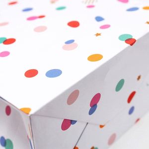 Reinforced Gifts <b>Bags</b> with Handles Polkas Dot Party for Birthday Baby and Bridal Showers Wedding Celebrations Paper <b>Bags</b> - Product Image 3