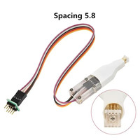 Microchip SOP8/WSON8/QDFN8, SMD, con Conector de Resorte, para Pruebas de Lectura/Escritura, Programador de Pruebas, Adecuado para Pruebas de Escritura, Programación y Pruebas de Funcionamiento